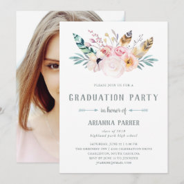 Rustic Boho | FotoStudentfest Inbjudningar