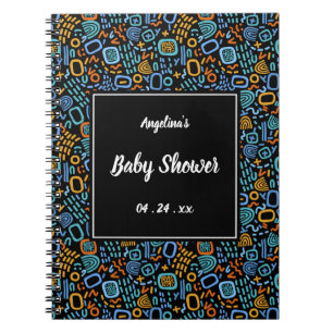 Rustic Boho Icon Gift List Anteckningsbok