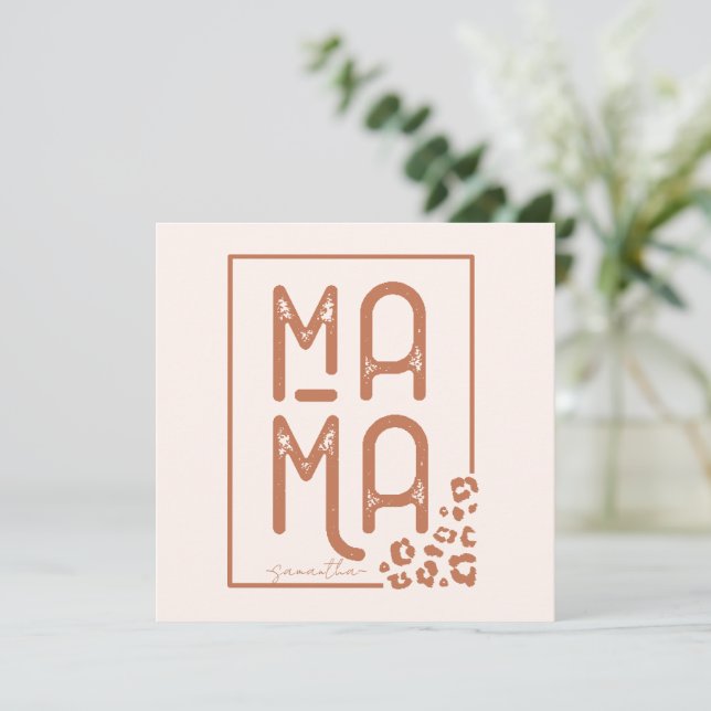 Rustic Boho Mamma (Stående Fram)