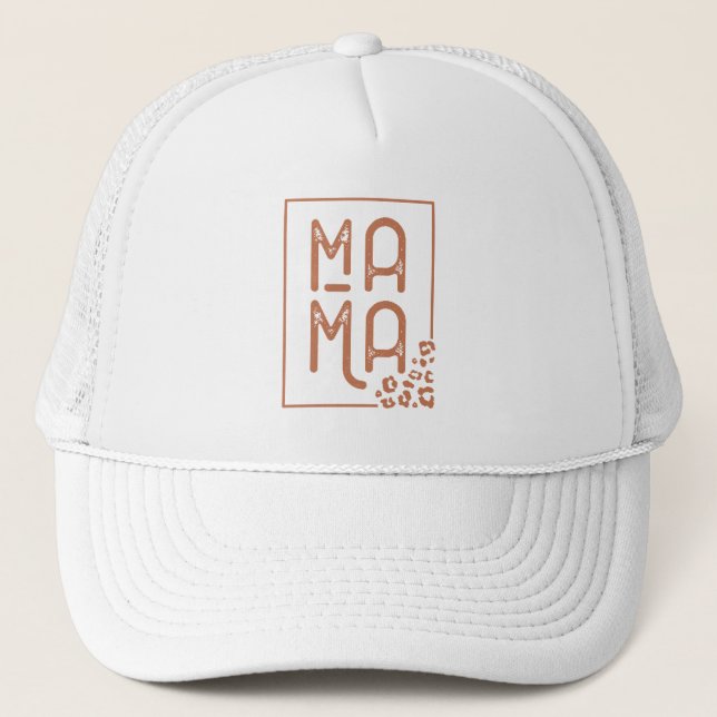 Rustic Boho Mamma Keps (Framsida)