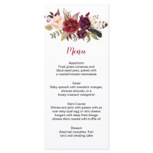 Rustic Boho Marsala Blommigt Feathers Bröllop