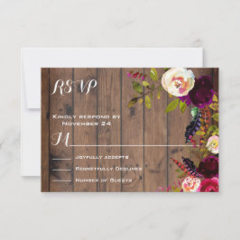 Rustic Boho OSA mörk wood