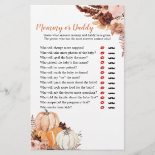 Rustic Boho Pumpkin Mamma eller pappa Games