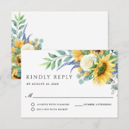 Rustic Boho Sunwers Bröllop OSA Kort