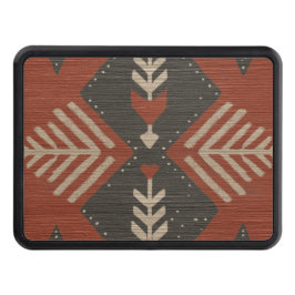 Rustic Boho Terracotta Trailer Hitch Cover Dragkroksskydd