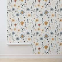 Rustic Boho WildblomWallpaper