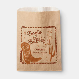 Rustic Boots och Bubly Westernare Hand plockade