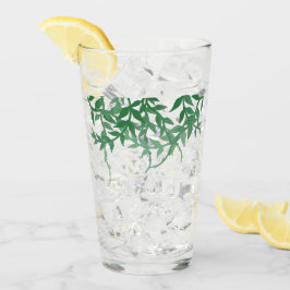 Rustic Botaniska Löv Bröllop Glaskopp