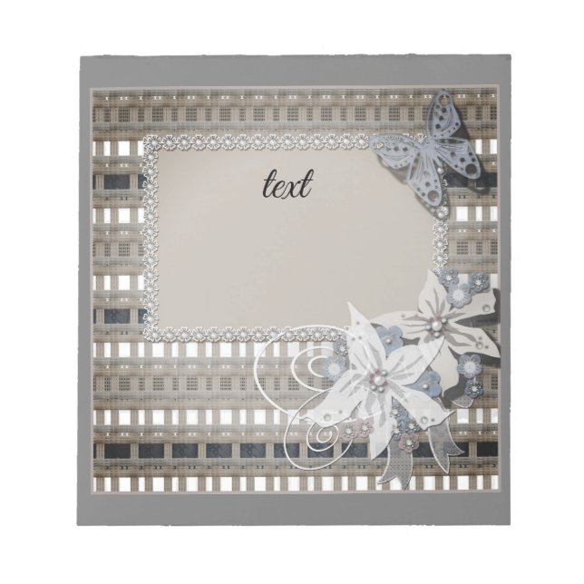 Rustic, bröllop anteckningsblock (Framsida)