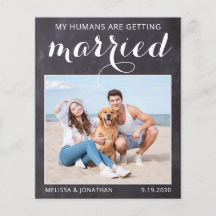 Rustic Bröllop-fotobudget spara datumkortet