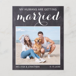 Rustic Bröllop-fotobudget spara datumkortet