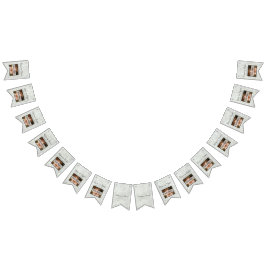 Rustic Bröllop Grått Wood Lägg till foton Vimplar