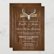 Rustic Bröllop. Hunt är över