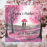 Rustic bröllop kärlek par körsbär blommar träd mor magnet<br><div class="desc">Rustic bröllop kärlek par blommar med körsbärsverk i träd. Bröllop,  Alla hjärtans dag. Romantiskt par,  brud och brudgumm,  första dejt,  första kärlek. Rosa körsbärsblommor blommar blommor träd. Hemmadekanter. Chicens gigantiska dekoration.</div>