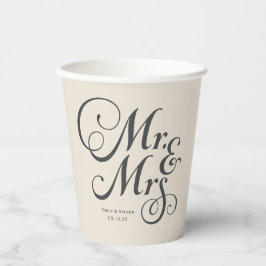 Rustic bröllop mr & Mrs Ivory personlig