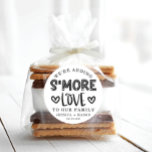 Rustic Bröllop S'more Kärlek Favor Classic Round S Runt Klistermärke<br><div class="desc">De här vackra klistermärkena är perfekt för babyduschfavörer,  möhippor,  födelsedagsfester och bröllop. Se hela samlingen för mer matchande objekt!</div>