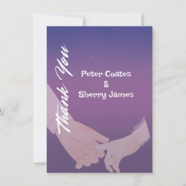 Rustic Bröllop tackkort Tack Kort