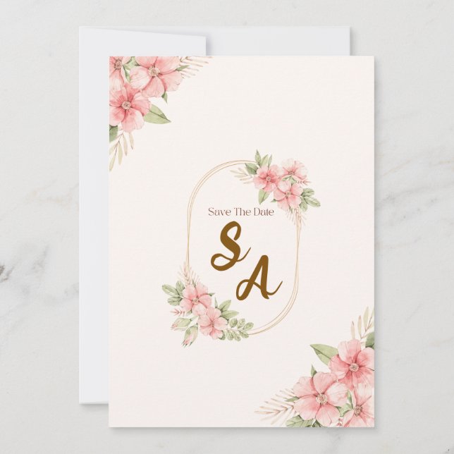 Rustic bröllopsinbjudan inbjudningar (Baksida)