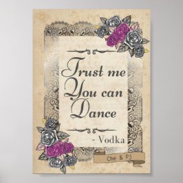 Rustic bröllopsmottagningsskylt poster