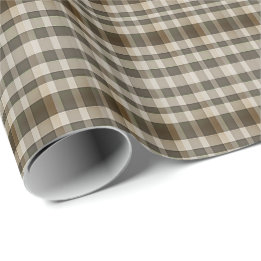 Rustic Brown och Tan Play Presentpapper