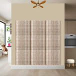 Rustic Brown och White Checkered Tile Kakelplatta<br><div class="desc">Den här skorpa, brun och vit schaktad plattan har en klassisk gingham mönster med en handmålad känsla. De varma bruna och mjuka vita tonerna skapar ett mysigt utseende och bjuder på perfekt för kök, badrum eller något utrymme som kräver en liten bit charm från land. Plattan är hållbar och lätt...</div>