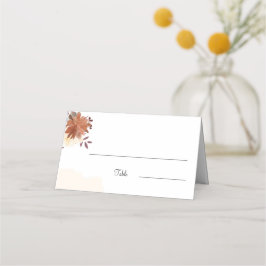 Rustic Brown Personlig Bröllop Bord Placeringskort