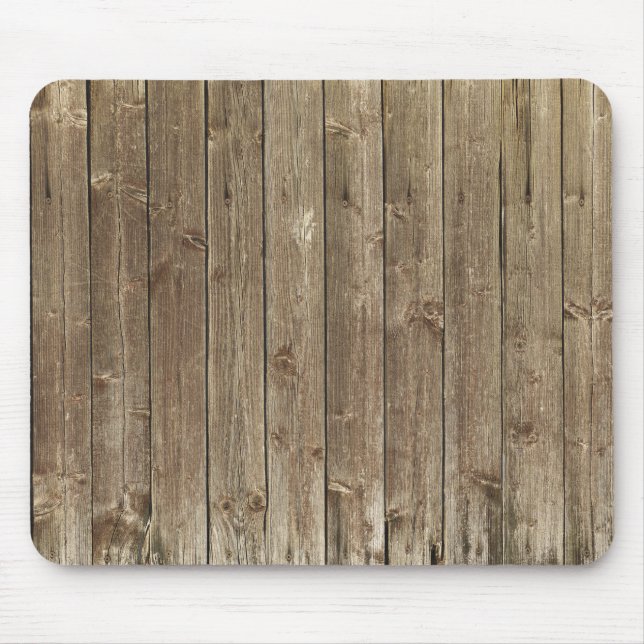 Rustic Brown Wood Handsome Musmatta (Framsidan)