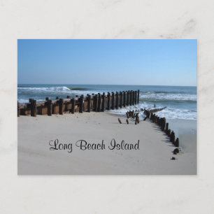 Rustic Bulkhead på Beach Vykort