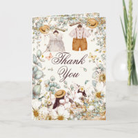 Rustic Bunnies Botanical Baby Shower Tack