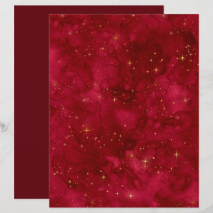 Rustic Burgundy Red Struktur-skrapbok Papper