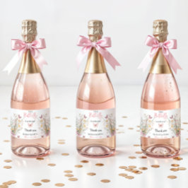 Rustic Butterfly Wildblomme Blommigt Baby Shower