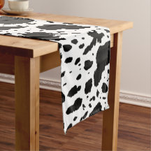 Rustic Cabin Cowhide Skriv ut Mysigt lantbruk