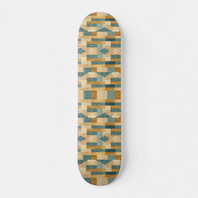 Rustic/Cabin/Lodge/Mountain Mini Skateboard Bräda 18,5 Cm (Framsida)