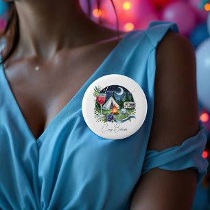 Rustic Camp Bride Personlig Bachelorette Party Knapp