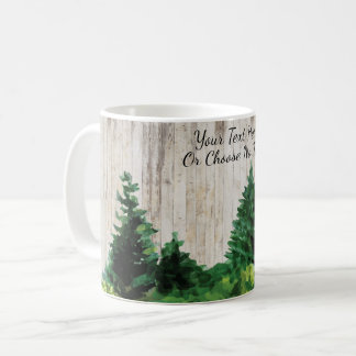 Rustic Camping Äventyr off Grid utomhusskog Kaffemugg