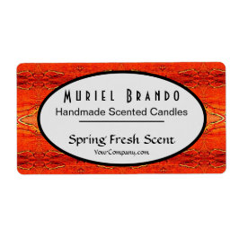Rustic Candle Company levererar Candle Burk Fraktsedel