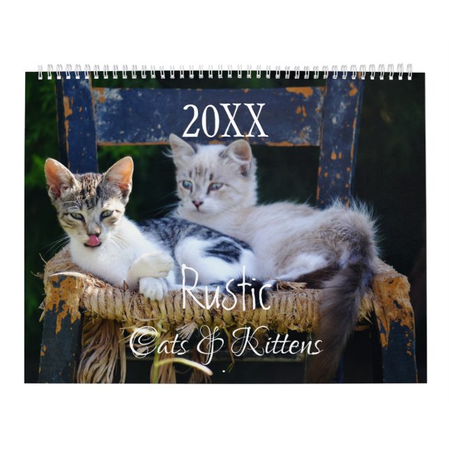 Rustic Cats & Kittens Calendar HAMbyWG Kalender (Omslag)