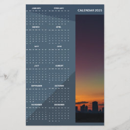 Rustic Chalkboard Photo Calendar Papprare Lakan