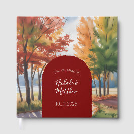 Rustic Changing of the Löv Bröllop Gästböcker