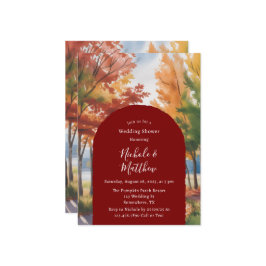 Rustic Changing of the Löv Möhippa Inbjudningar