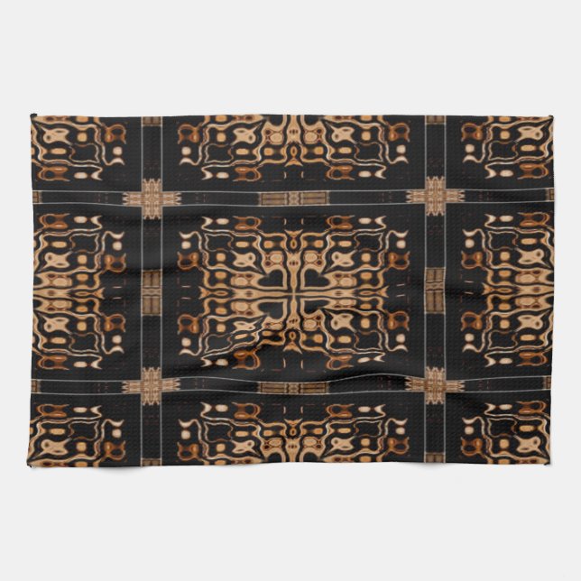Rustic Chic Kitchen Towel-Design 1 Kökshandduk (Horisontell)