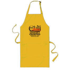 Rustic Chili Cook av Team Tävling Winner Champion Långt Förkläde