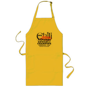 Rustic Chili Cook av Team Tävling Winner Champion Långt Förkläde