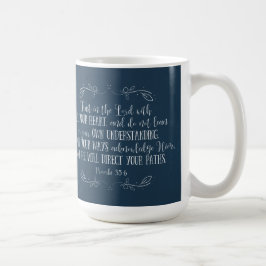 Rustic Christian Bible Verse Studenten Photo Kaffemugg