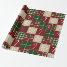 Rustic Christmas Quilt Plaid