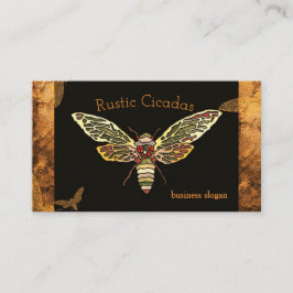 Rustic Cicada Professionell Visitkort