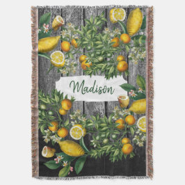 Rustic Citrus Garden Filt