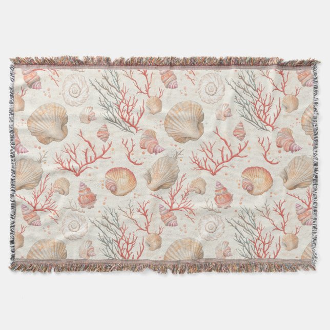Rustic Coastal - Seashells, Starfish, Reef (16) Filt (Framsidan)