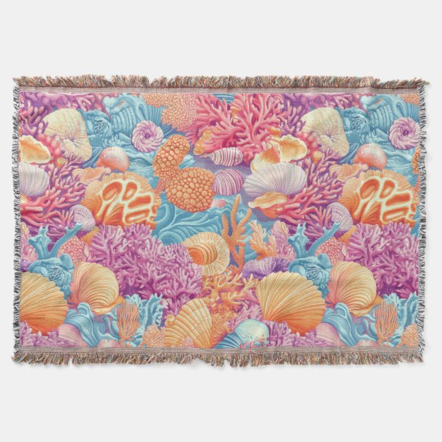 Rustic Coastal - Seashells, Starfish, Reef (20) Filt (Framsidan)