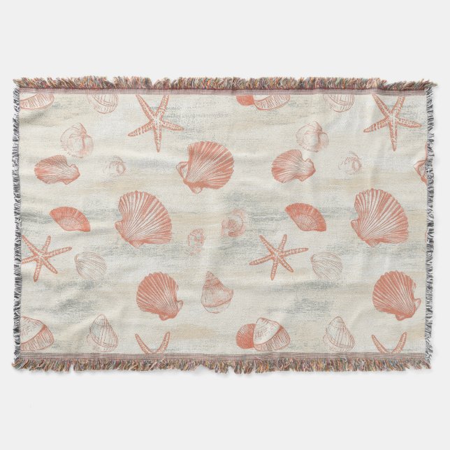 Rustic Coastal - Seashells, Starfish, Reef (29) Filt (Framsidan)
